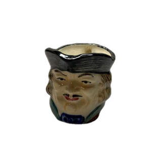 Vintage Toby Jug Creamer Pitcher Man Face Character Collectible Decor